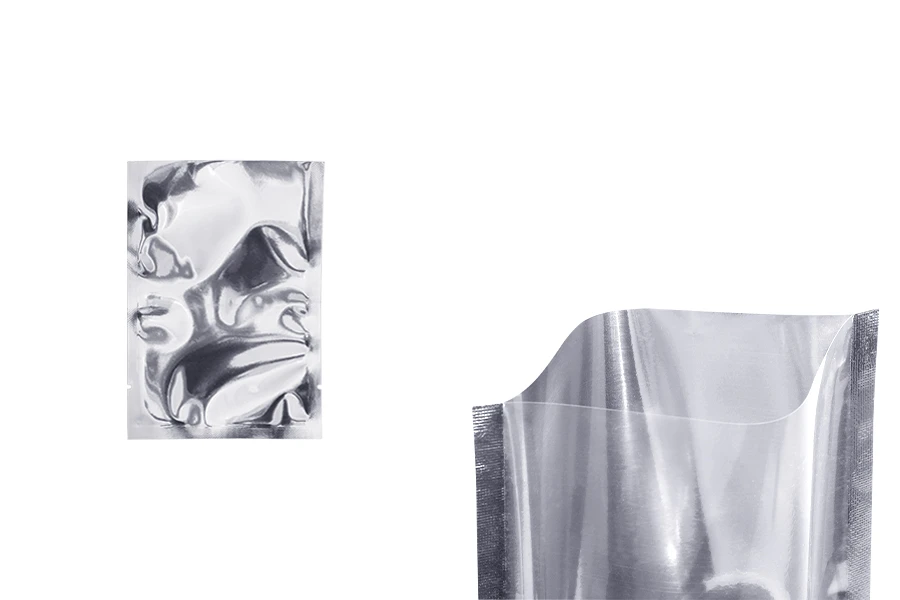 Алуминиеви торбички 90x130 мм с възможност за запечатване с термолепачка - 100 бр.-изображение_продукт