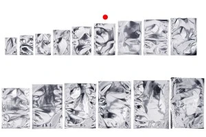 Алуминиеви торбички 100x150 мм с възможност за запечатване с термолепачка - 100 бр.-изображение_група