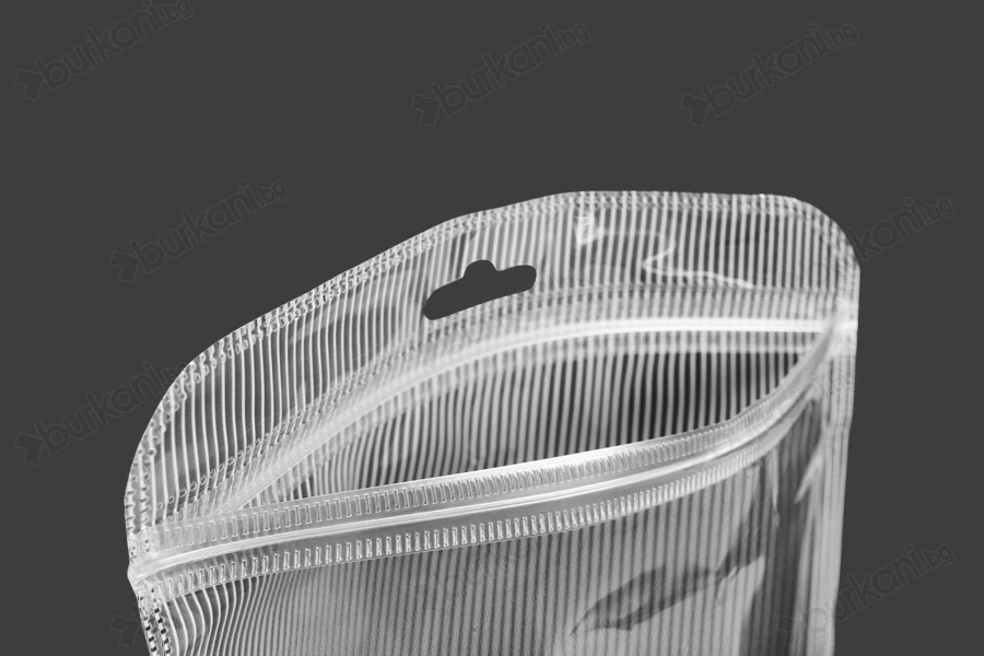 Пластмасови пликове  с цип 160x220 мм, прозрачни с  Eurohole - 100 бр-изображение_група