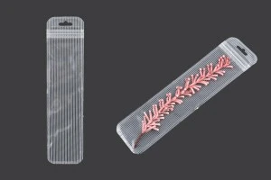 Пластмасови пликове с цип 55x220 mm - прозрачна предна част с дупка Eurohole - 100 броя-6