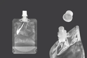 Прозрачна торбичка тип ДОЙ ПАК 100 ml  с бяла капачка - 50 бр-изображение_продукт