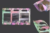 Прозрачни пликчета ДОЙ ПАК с цип и дръжка, с размери 100x35x150 mm , в опаковка от 50 бр.