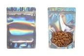 Алуминиеви торбички тип Doy Pack, прозрачни отпред с "цип" и с възможност за термозапечатване180x40x255 mm - 50 бр. Алуминиеви торбички тип Doy Pack, прозрачни отпред с "цип" и с възможност за термозапечатване180x40x255 mm - 50 бр.