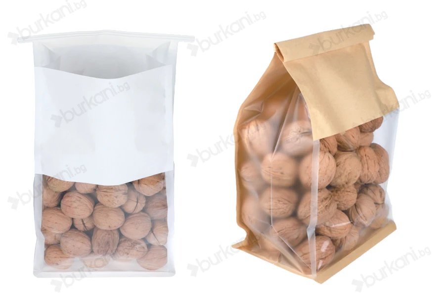Хартиени торбички с размери  175х110х280 мм (tin -tie) - 50 бр.-изображение_продукт