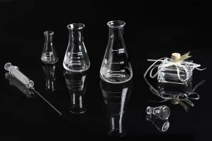 Стъкленα колба ( ерленмайерова) 200 мл-5