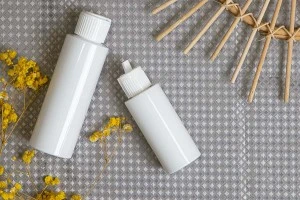 Бяла 50ml пластмасова бутилка (PP 20/410) с капачка - 12 бр.-4