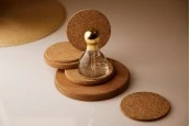 Стъклена бутилка от 50 ml с капкомер, с цедка и с капачка