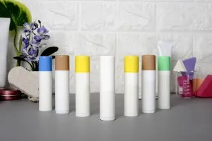 Пластмасови туби за балсам за устни  12 ml в различни цветове-2