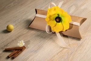 Подаръчна кутия тип "възглавница" 200x90x40 mm - 20 бр./опаковка-7