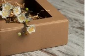 Хартиена крафт кутия с прозорец 230x180x70 mm - 20 бр. Хартиена крафт кутия с прозорец 230x180x70 mm - 20 бр.