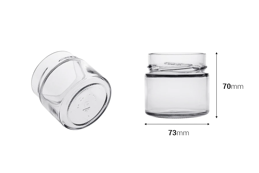 Стъклен буркан 150 мл Ergo T.O 70 Deep -22 бр. в кашон Стъклен буркан 150 мл Ergo T.O 70 Deep -22 бр. в кашон-изображение_размери