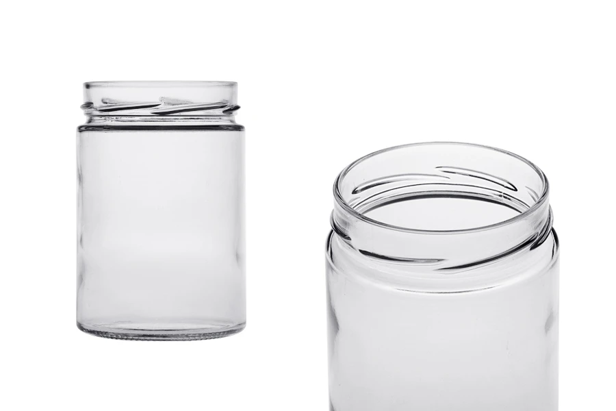 Стъклен буркан 480 ml Plus T.O 82 Deep - 15 бр. в кашон