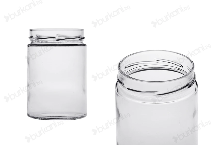 Стъклен буркан 480 ml Plus T.O 82 Deep - 15 бр. в кашон-изображение_продукт