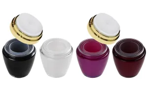 Пластмасов луксозен буркан Airless в различни цветове 30 ml-7