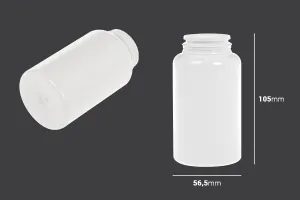 Пластмасов PET буркан 200 мл за лекарства-2