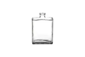 Стъклена елегантна квадратна бутилка за вино или ракия 500ml-1