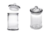 Стъклен буркан със стъклена капачка 330ml Стъклен буркан със стъклена капачка 330ml