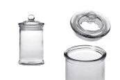Стъклен буркан със стъклена капачка 330ml Стъклен буркан със стъклена капачка 330ml
