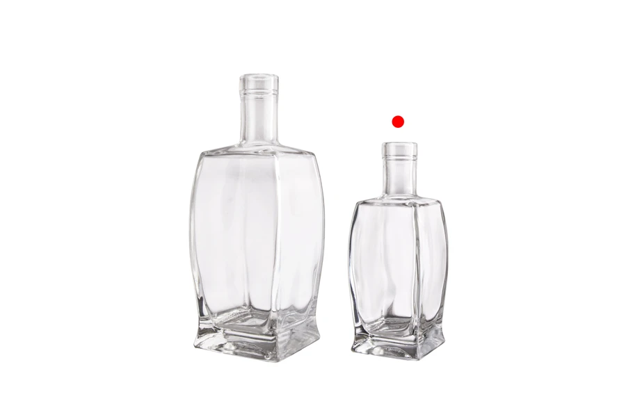 Стъклена елегантна бутилка  200 мл Кинг-изображение_група