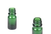 Зелена бутилка за етерични масла 5 мл, с гърловина PP18 Зелена бутилка за етерични масла 5 мл, с гърловина PP18-изображение_продукт