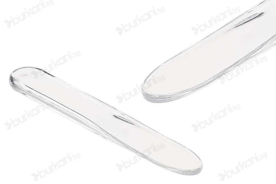 Пластмасова прозрачна шпатула (PE) 68 mm - 50 бр/опаковка-изображение_продукт