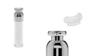 Луксозна Airless опаковка 50 мл (Прозрачна навън и бяла отвътре) 50 ml Луксозна Airless опаковка 50 мл (Прозрачна навън и бяла отвътре) 50 ml