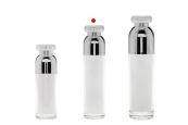 Луксозна Airless опаковка 50 мл (Прозрачна навън и бяла отвътре) 50 ml Луксозна Airless опаковка 50 мл (Прозрачна навън и бяла отвътре) 50 ml