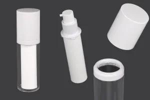 Пластмасова airless бутилка 30 ml  за крем-1