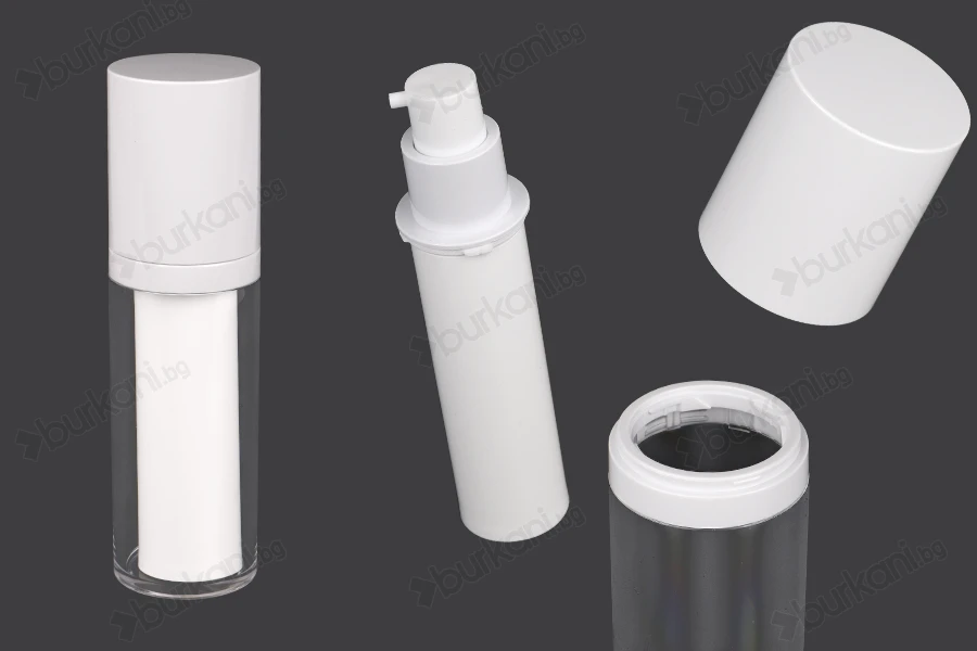 Пластмасова airless бутилка 30 ml  за крем-изображение_продукт