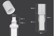 Пластмасова airless бутилка 30 ml за крем Пластмасова airless бутилка 30 ml за крем