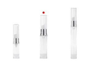 Пластмасова прозрачна бутилка за серуми Airless 10 ml-6
