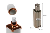 Луксозна акрилна airless бутилка 50 мл Луксозна акрилна airless бутилка 50 мл