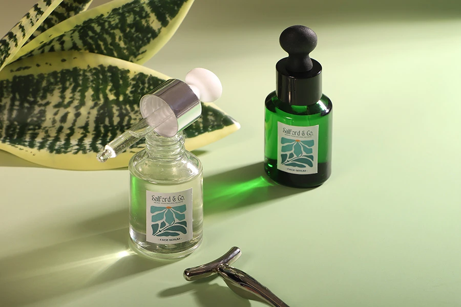 Стъклена дюза за бутилки с гърловина PP20 (30 ml) - дължина 62 mm-изображение_група