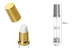 Пластмасови опаковки тип Airless  за крем  15 мл-2