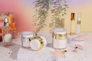 Акрилна бутилка 15 мл Airless с прозрачна капачка-5