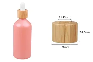Пластмасов ринг с дървено покритие за 5 до 100 ml капкомери-2