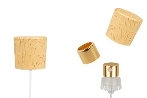 Sprej i vendosur me kapak luksoz të pastër për shishet e parfumeve me mbyllje sigurie të shtrënguar 15 mm-изображение_продукт