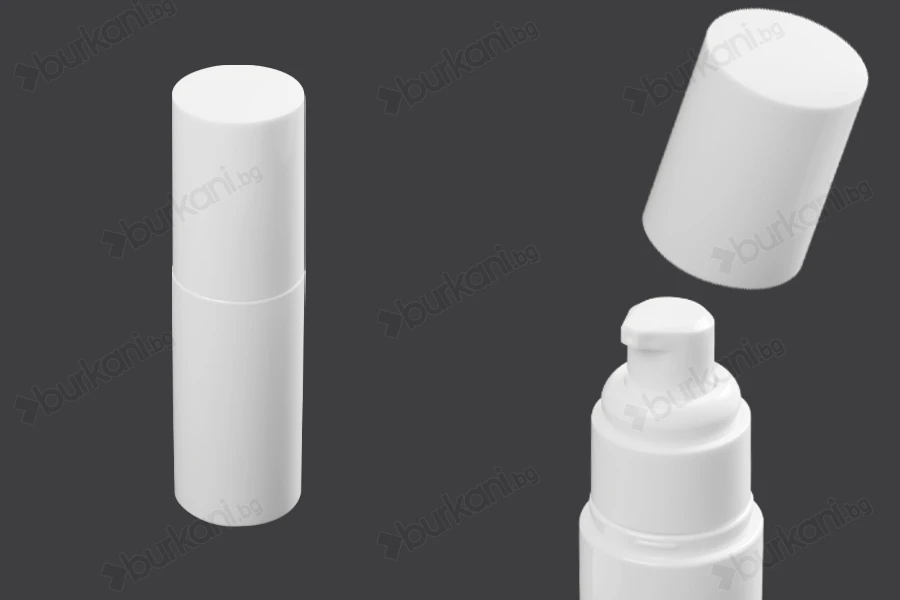 50 ml пластмасова бутилка с лосион помпа  (PP20) и капачка-изображение_продукт