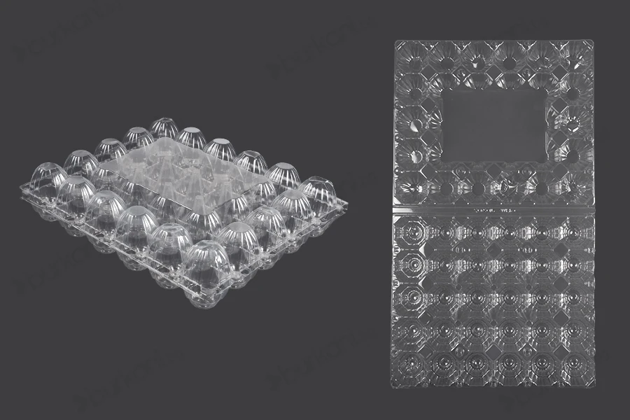 Пластмасови кутии за яйца с  283x236x65 mm ( за 30 бр. яйца) - 100 бр.-изображение_продукт