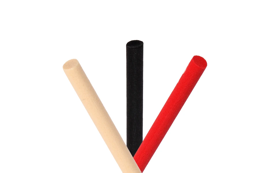 Пръчки Фибър 5х600 мм (меки) за арома дифузери в различни цветове - 6 бр.-изображение_продукт