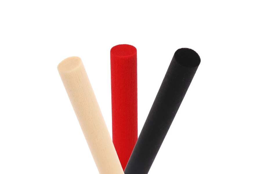 Фибър пръчица  10х500 мм (мек) за арома дифузер в различни цветове - 1 бр-изображение_продукт