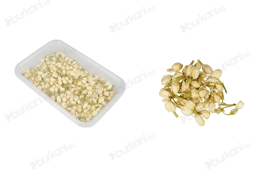 Сухи декоративни бели пъпки цвят - 35гр-изображение_продукт