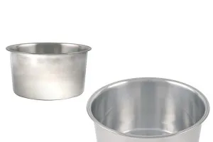 Метален съд (инокс) 155 мм-1