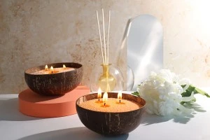 Кокосова купичка - външен диаметър 16 см-3