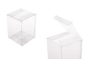 Сгъваема прозрачна PET кутия за опаковки 90x90x120 mm - 50 бр. Сгъваема прозрачна PET кутия за опаковки 90x90x120 mm - 50 бр.