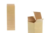 Хартиена кутия за бутилки  100ml  с размери 46x46x160 - 50 бр.-изображение_продукт