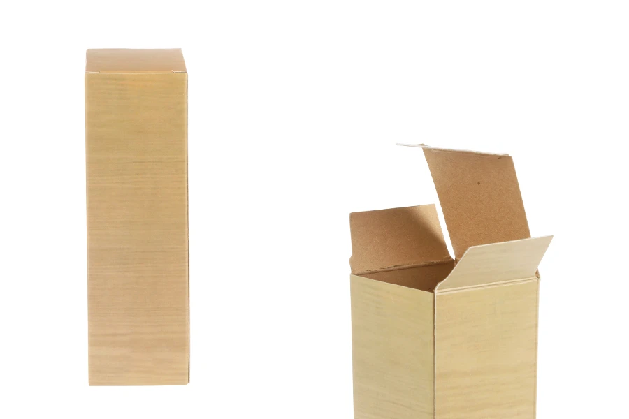 Хартиена кутия за бутилки  100ml  с размери 46x46x160 - 50 бр.-изображение_продукт