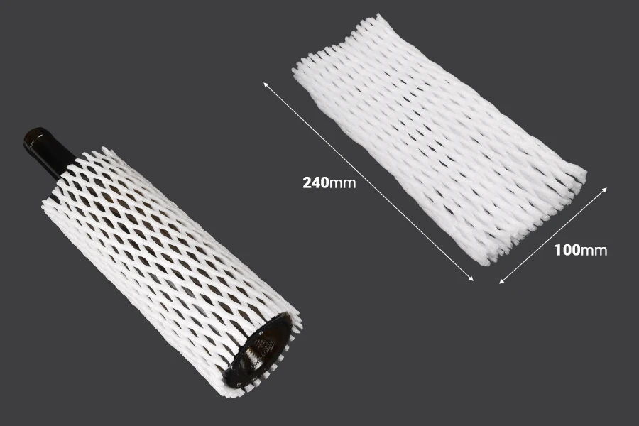 Предпазна мрежа 240x100 mm за бутилки - 150 бр. Предпазна мрежа 240x100 mm за бутилки - 150 бр.