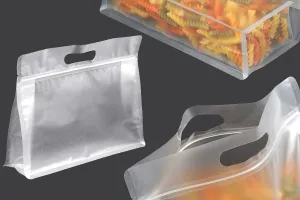 Полупрозрачна торбичка тип ДОЙ ПАК с цип с размери 275x40x210 mm - 50 бр.-1