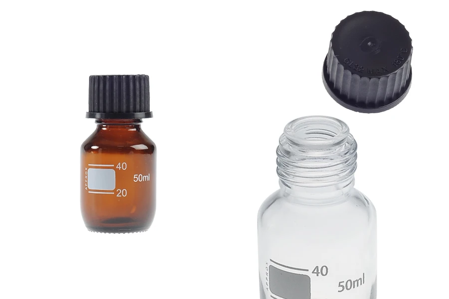 Shishe qelqi qelibari për vajra esenciale 60 ml (PP28)-изображение_продукт